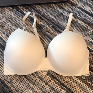 Victoria’s Secret light blue strap laced bra